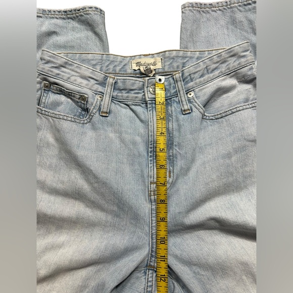 MADEWELL The Petite Curvy Perfect Vintage Jean in Fitzgerald Wash size 26P EUC - Picture 11 of 11